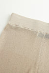 SWAYING/KNIT straight pants SW24SS3B48 linen PS83